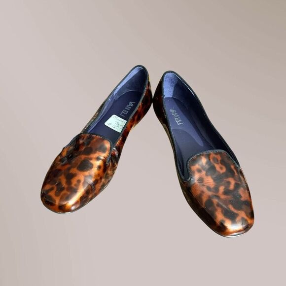 Vaneli Maxene Women’s Lightweight Brown Leather Flats / SZ: 7.5W - Picture 6 of 10